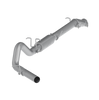 Image of MBRP 4 Inch Cat Back Exhaust System Single Side Stock Cat For 03-07 Ford F-250/350 6.0L, Extended Cab/Crew Cab S6208P
