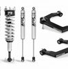 Image of Cognito Motorsports Truck 1-Inch Performance Leveling Kit With Fox PS Coilover 2.0 IFP Shocks for 19-20 Silverado Trail Boss/Sierra AT4 1500 4WD 210-P0885