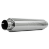 Image of MBRP 4 Inch Inlet/Outlet Quiet Tone Exhaust Muffler 24 Inch Body 6 Inch Diameter 30 Inch Overall T304 Stainless Steel M1004