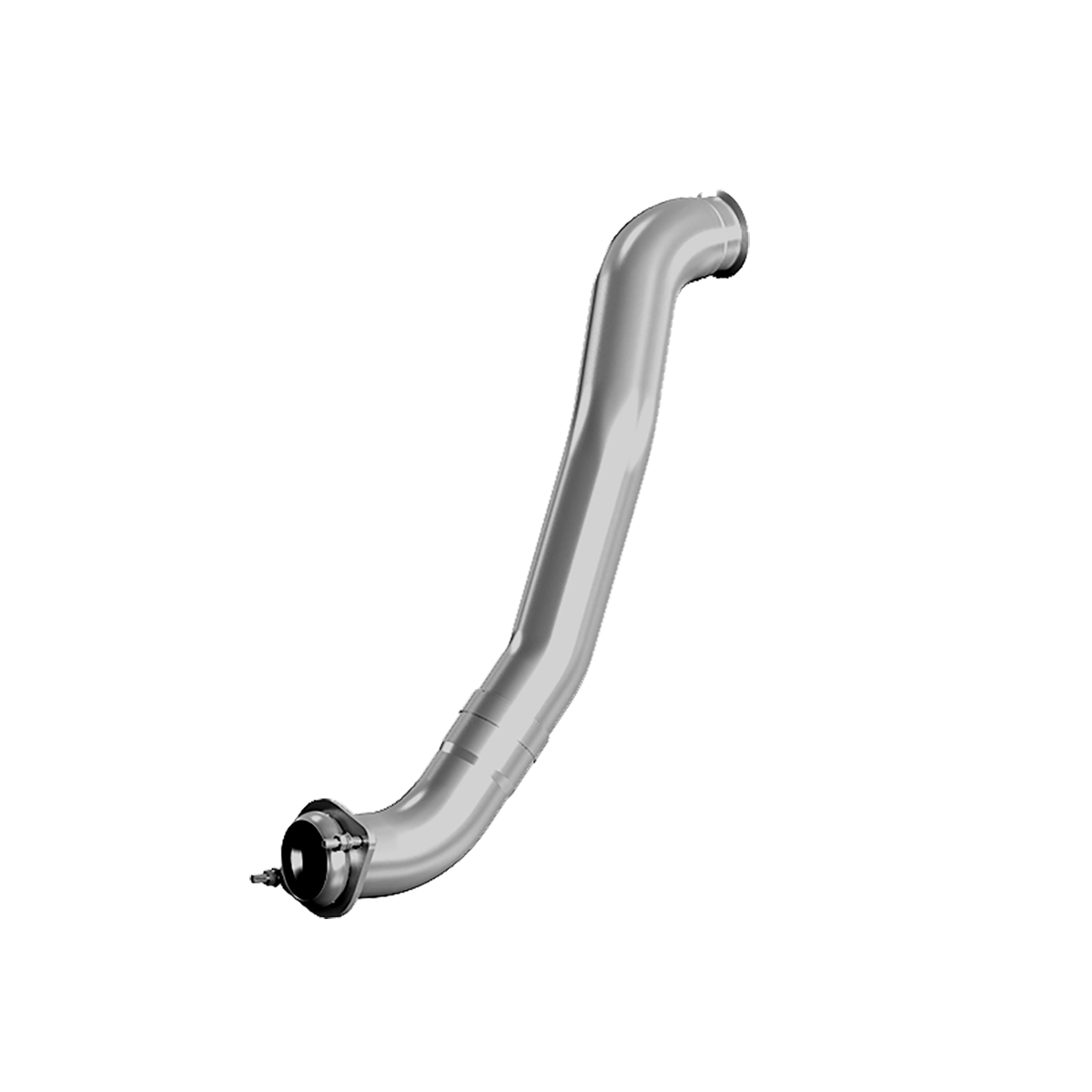 Image of MBRP Turbo Down Pipe For 08-10 Ford F-250/350/450 6.4L Powerstroke T409 Stainless Steel FS9455