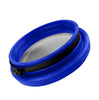Image of S&B Turbo Screen 4.0 Inch Blue Stainless Steel Mesh W/Stainless Steel Clamp 77-3009