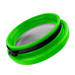 Image of S&B Turbo Screen 6.0 Inch Lime Green Stainless Steel Mesh W/Stainless Steel Clamp 77-3008