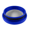 Image of S&B Turbo Screen 4.0 Inch Blue Stainless Steel Mesh W/Stainless Steel Clamp 77-3009