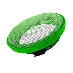 Image of S&B Turbo Screen 6.0 Inch Lime Green Stainless Steel Mesh W/Stainless Steel Clamp 77-3008