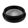 Image of S&B Turbo Screen 5.0 Inch Black Stainless Steel Mesh W/Stainless Steel Clamp 77-3001