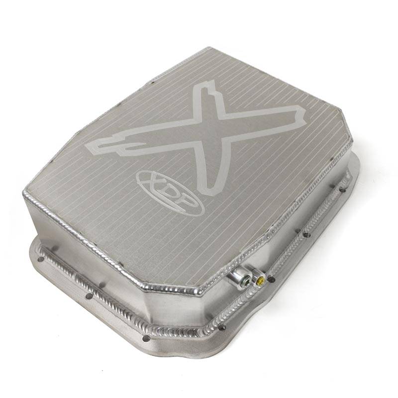 Image of XDP X-TRA Deep Aluminum 68RFE Transmission Pan For 07.5-18 6.7 Cummins