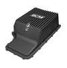 Image of B&M Hi-Tek Deep 6R140 Transmission Pan - Black For 11-21 6.7 Powerstroke
