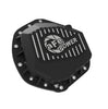 Image of aFe Pro Series Rear Differential Cover (Black) w/ Machined Fins For 03-18 5.9/6.7 Cummins