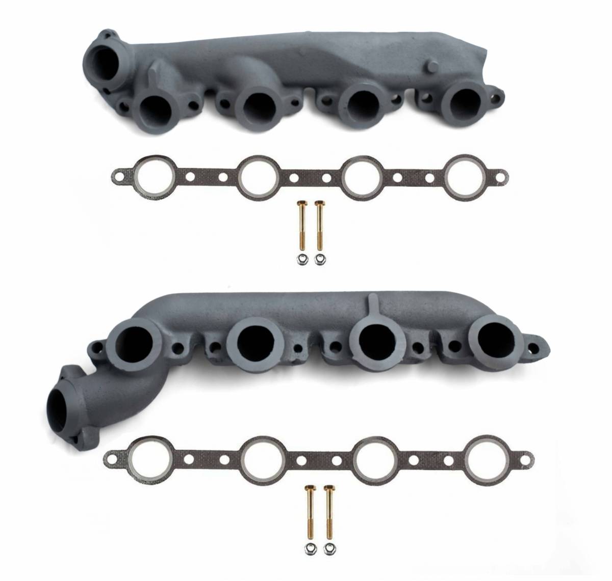 Image of Rudy's High Temp Coated Exhaust Manifold Set For 1999-2003 Ford 7.3L Powerstroke