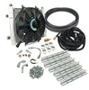 Image of BD-Power Xtruded Auxiliary Remote Mount Trans Oil Cooler With Fan & 1/2" Lines