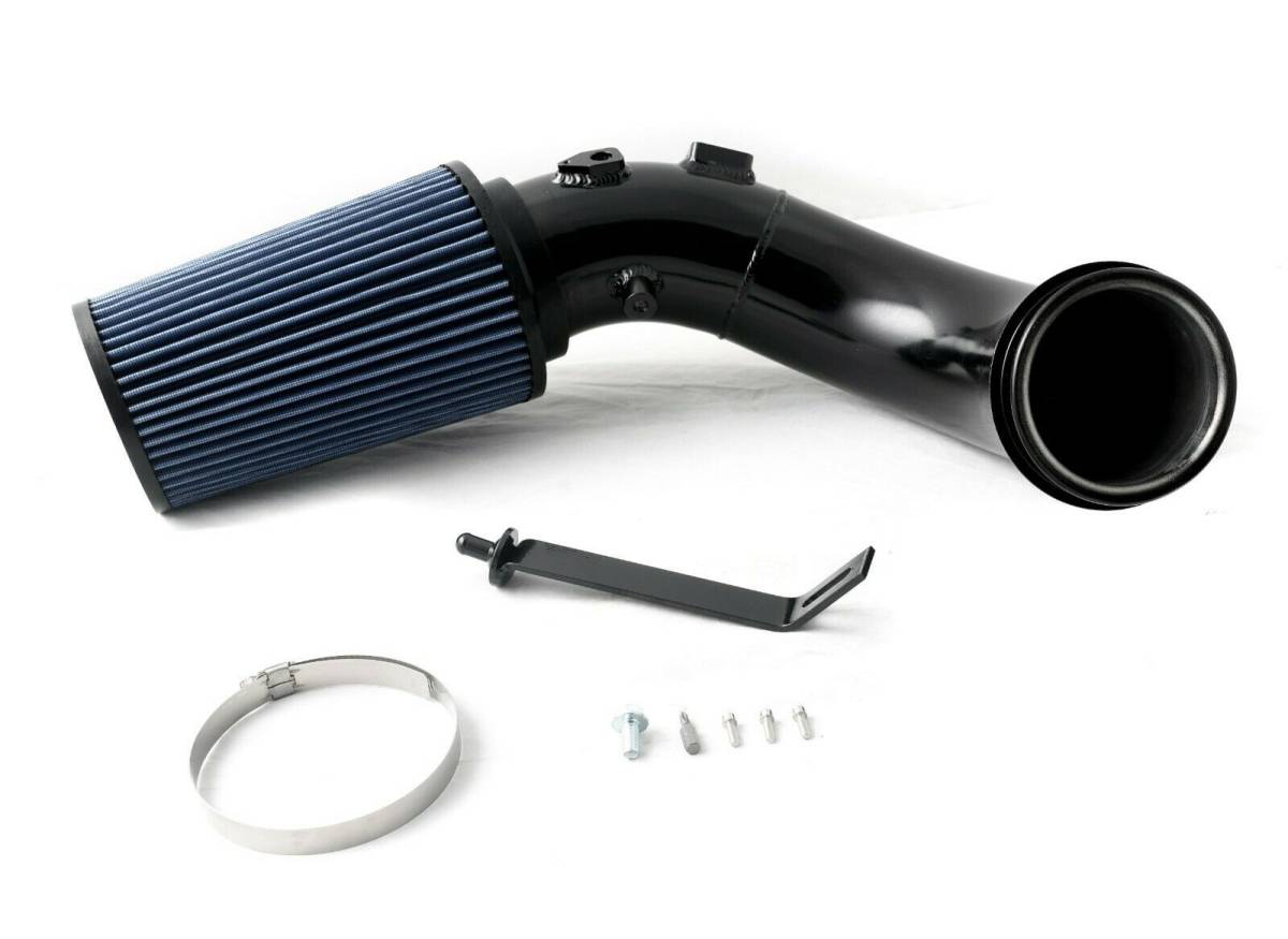 Image of Rudy's Black Cold Air Intake Kit With Oiled Filter For 07.5-12 6.7 Cummins