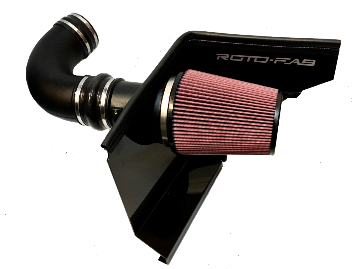 Image of Roto-Fab Cold Air Intake Kit Oiled Filter For 2010-2015 Chevy Camaro SS 6.2