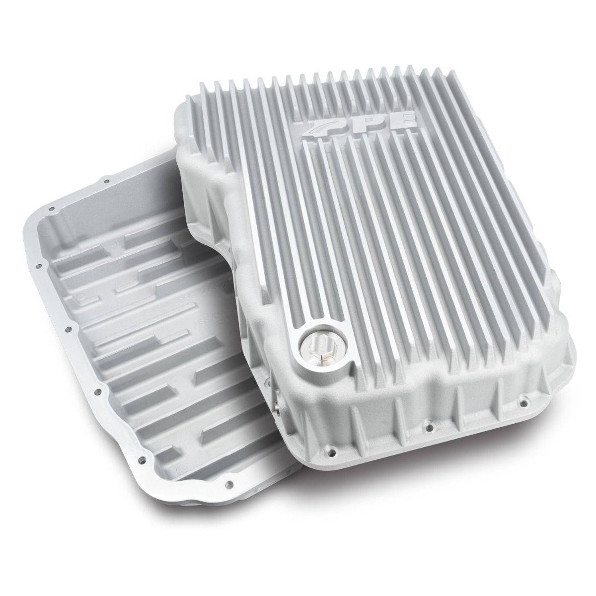 Image of PPE Heavy Duty Transmission Pan - Raw For 07.5-21 6.7 Cummins (68RFE Transmission)