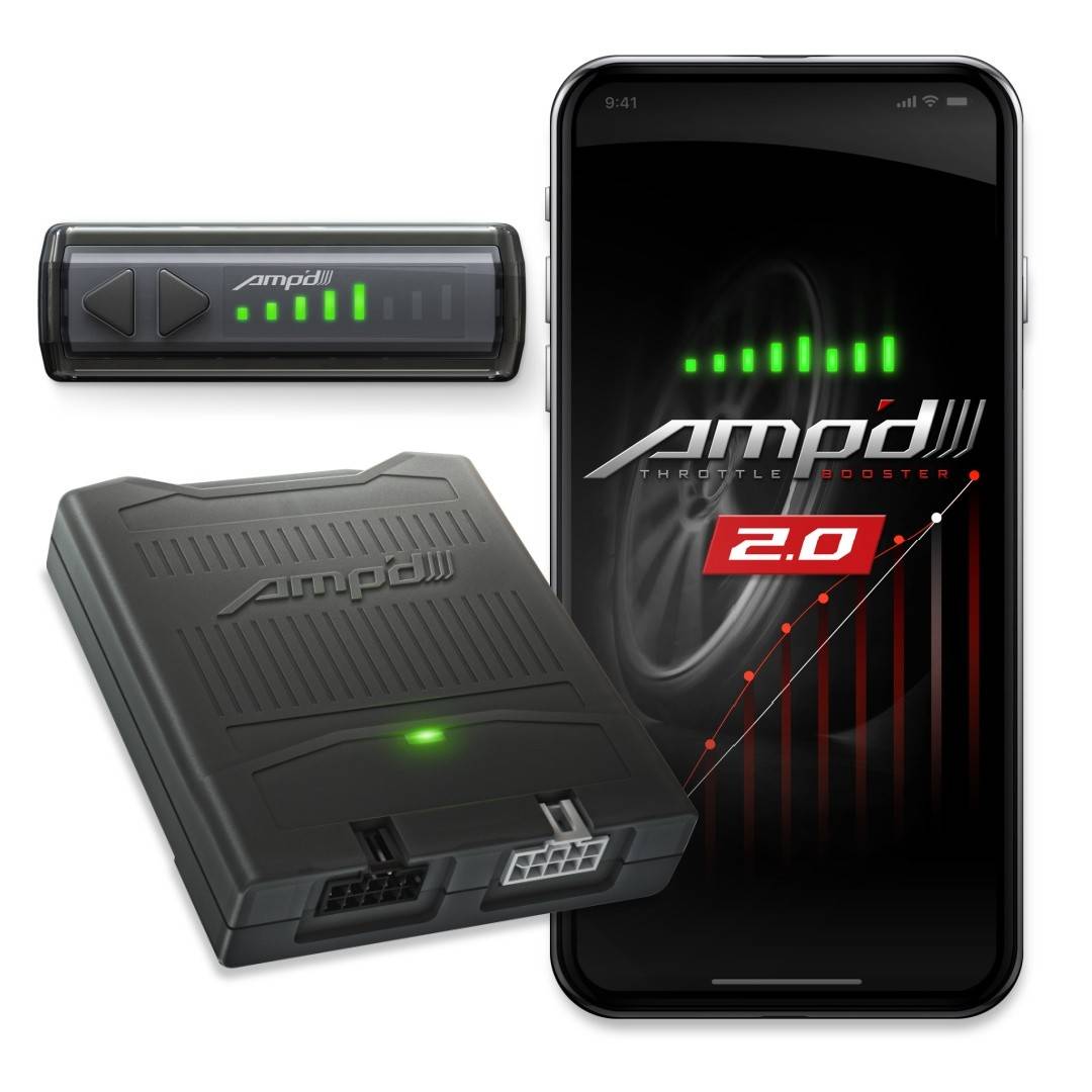 Image of Edge Amp'D 2.0 Throttle Booster For 2007-2021 3.0L Ecodiesel 6.7L Cummins