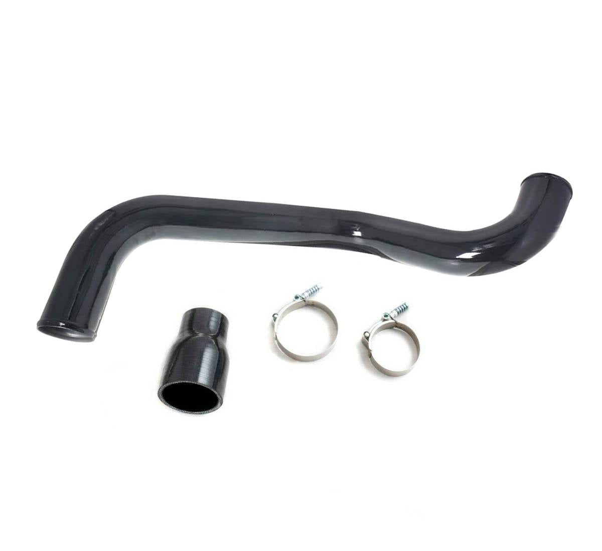 Image of Rudy's SS Black Hot Side Intercooler Pipe For 2001-2010 GM 6.6L Duramax Diesel