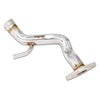 Image of PPE Polished 304 Stainless Steel Coolant Bypass Tube 06-07 6.6L LBZ Duramax