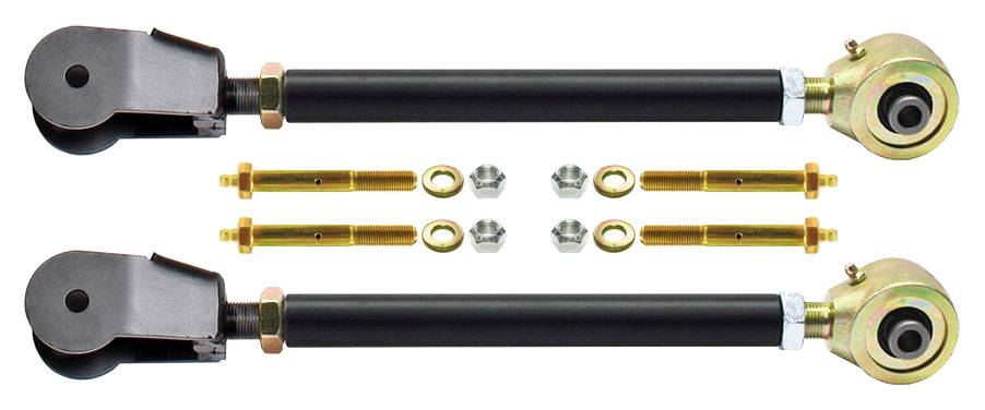 Image of RockJock Johnny Joint Adjustable Front Upper Control Arm Set For Wrangler TJ/LJ