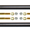 Image of RockJock Johnny Joint Front Upper Control Arm Set For 1997-2006 Wrangler TJ/LJ