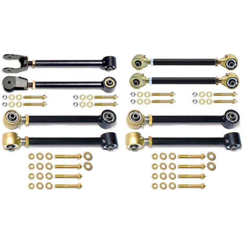 Image of RockJock Johnny Joint Adjustable Control Arm Set For 1997-2006 Wrangler TJ/LJ
