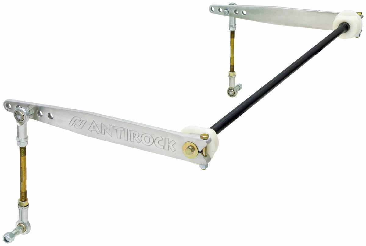 Image of RockJock Aluminum Antirock Front Sway Bar Kit For 1997-2006 Jeep Wrangler TJ/LJ