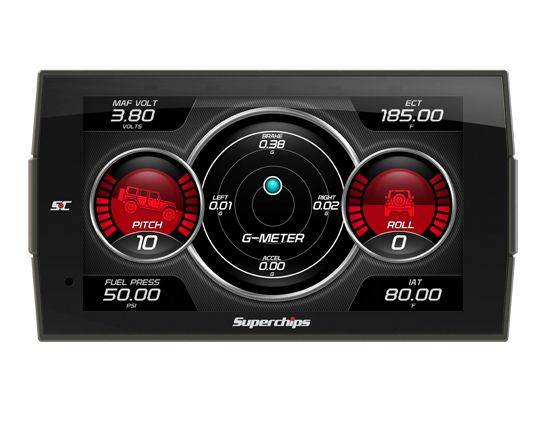 Superchips 2020-2021 Jeep Gladiator JT 3.6L TrailDash 3 Monitor