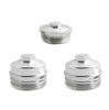 Image of Rudy's Billet Aluminum Oil/Fuel Filter Cap Set For 03-07 Ford 6.0L Powerstroke
