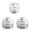 Image of Rudy's Billet Aluminum Oil/Fuel Filter Cap Set For 08-10 Ford 6.4L Powerstroke