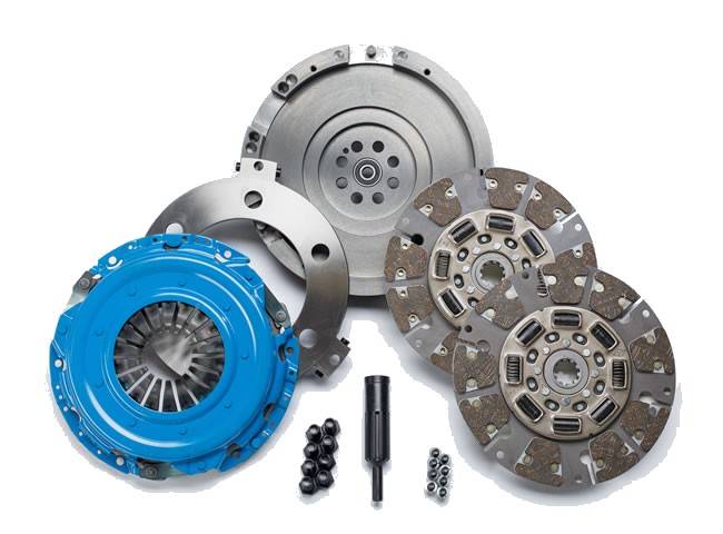 Image of South Bend Ceramic 650HP Street Dual Disc Clutch For 2001-2005 GM 6.6L Duramax