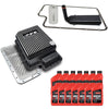 Image of 5R110 Transmission Service Kit & PPE Brushed Deep Pan For 03-07 F-250/F-350/Excursion