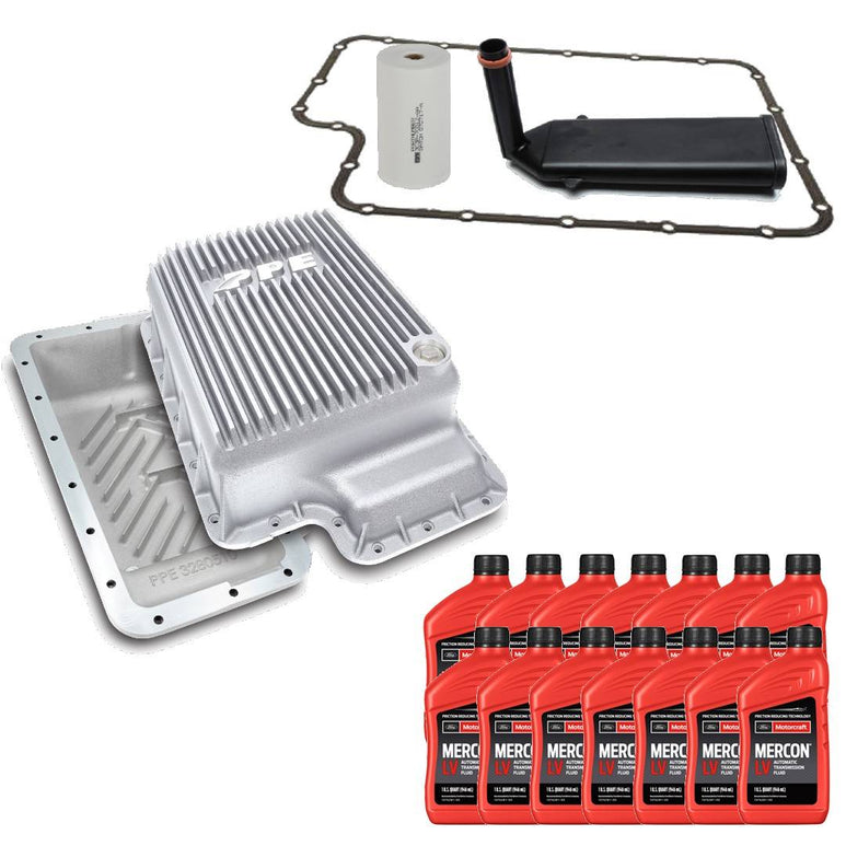 Image of 5R110 Transmission Service Kit & PPE Raw Pan For 03-07 F-250/F-350/Excursion