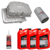 Image of PPE Raw Oil Pan With Motorcraft 15W-40 Oil/Filter For 11-21 6.7L Powerstroke