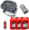 Image of PPE Brushed Oil Pan W/ Motorcraft 15W-40 Oil/Filter For 11-21 6.7L Powerstroke