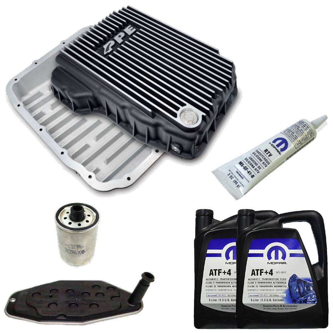 Image of MOPAR 68RFE Transmission Service Kit & PPE Deep Pan For 2007+ Ram 2500/3500