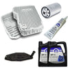 Image of 68RFE Transmission Service Kit & PPE Raw Deep Pan/Filter For 07+ Ram 2500/3500