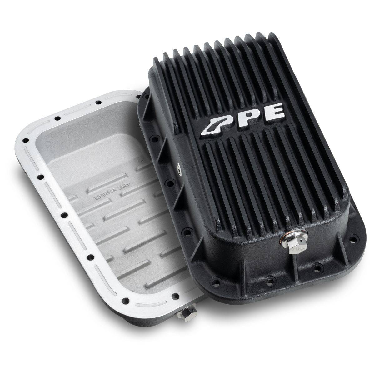 Image of PPE Heavy-Duty Cast Aluminum Oil Pan - Black For 12-18 Jeep 3.6L JK Wrangler Pentastar