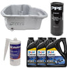 Image of Oil Pan Kit Mobil Oil/Sealant/PPE Raw Deep Pan & Filter For 11-16 6.6L Duramax