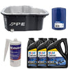 Image of Oil Pan Kit Mobil Oil/Sealant/Filter PPE Black Deep Pan For 11-16 6.6L Duramax