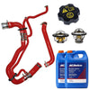 Image of PPE Red Radiator Hose - Thermostats - ACDelco Coolant/Cap For 11-16 6.6L Duramax