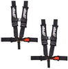 Image of PRP SFI 16.1 Black 5-Point Adjustable Harness Set For Polaris RZR 900/1000/Turbo