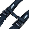 Image of PRP 4.2 Red 4-Point Adjustable 2" Belt Harness Set With Automotive Style Latch