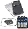 Image of MOPAR 8HP70/75 Transmission Service Kit & PPE Brushed Deep Pan For 13+ Ram 1500