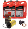 Image of Motorcraft Oil Change Kit With New Drain Plug For 03-10 6.0L/6.4L Powerstroke