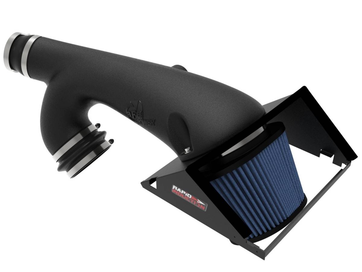 Image of aFe Rapid Induction Cold Air Intake System w/ Pro 5R Filter For 2021+ Ford F-150 3.5L EcoBoost V6