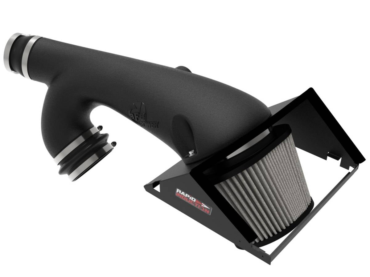 Image of aFe Rapid Induction Cold Air Intake System w/ Pro Dry S Filter For 2021+ Ford F-150 3.5L EcoBoost V6