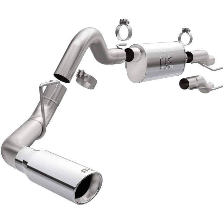 Image of Magnaflow 3" Street Series Single Side Exit Cat-Back Exhaust For 2021+ Ford F-150 2.7L 3.5L 5.0L