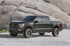 Image of Fabtech 2" Coilover Lift Kit w/ Front Upper Control Arms & Rear Shocks For 2021+ F150, 4WD