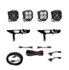 Image of Baja Designs Squadron Clear SAE/Pro LED Fog Pocket Lighting Kit For 2021+ F150