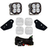 Image of Baja Designs A-Pillar XL Pro Spot LED Kit With Toggle Switch For 2021+ Bronco