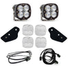 Image of Baja Designs A-Pillar XL Pro Spot LED Kit W/ Upfitter Harness For 2021+ Bronco