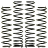 Image of RockJock Dual Rate Silver 3.5" Lift Coil Spring Set For 2020+ Jeep Gladiator JT